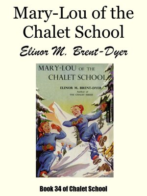 cover image of Mary-Lou of the Chalet School